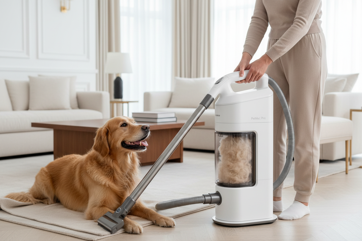 PawHaven™ Pet Grooming Vacuum Pro